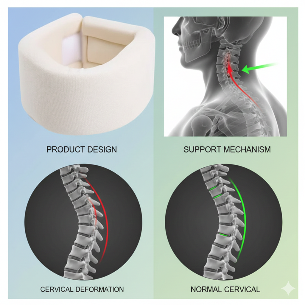 Hard & Soft Cervical Neck Support Collar