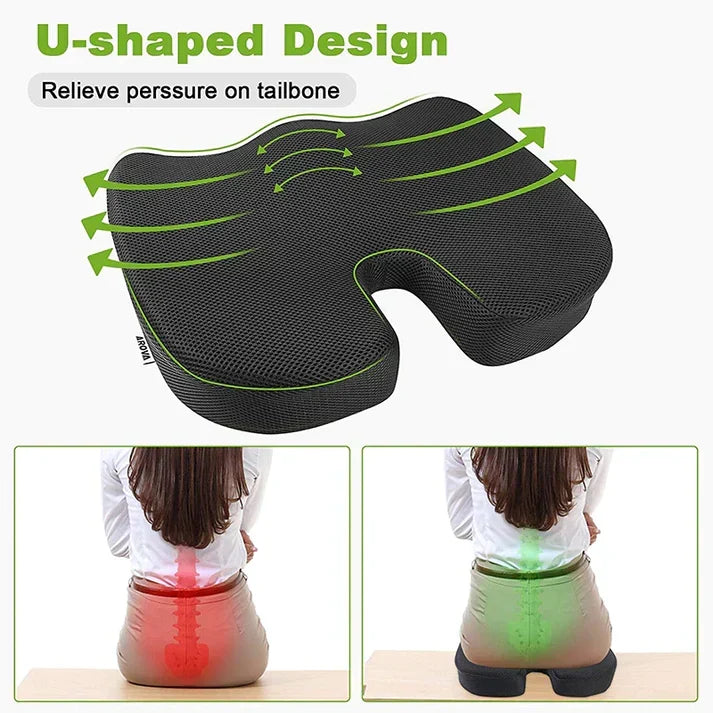Universal Ergonomic Seat Cushion