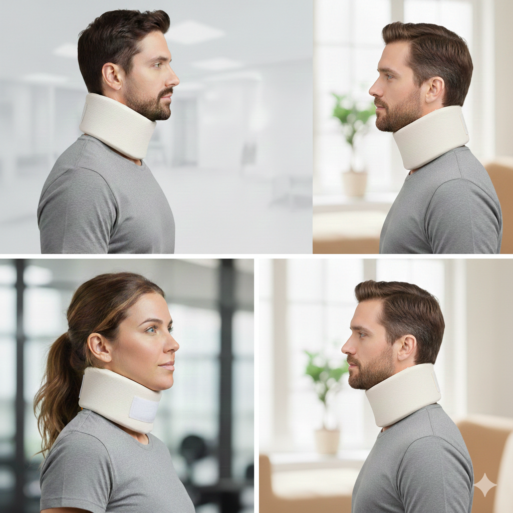 Hard & Soft Cervical Neck Support Collar