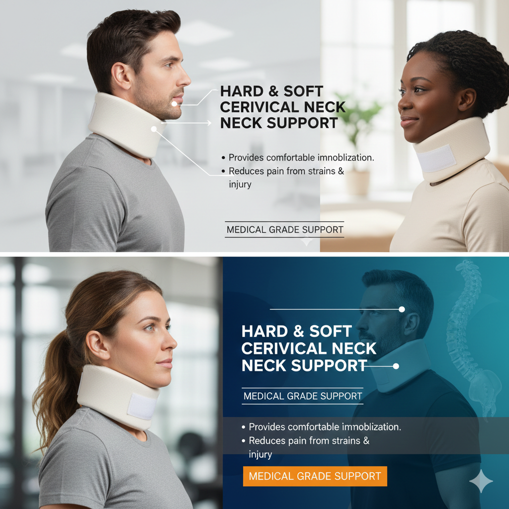 Hard & Soft Cervical Neck Support Collar