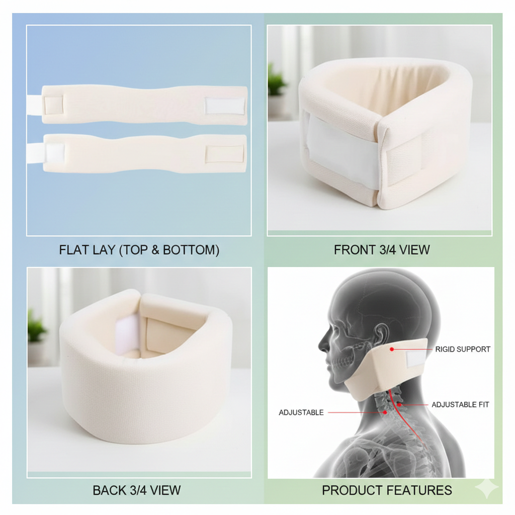 Hard & Soft Cervical Neck Support Collar